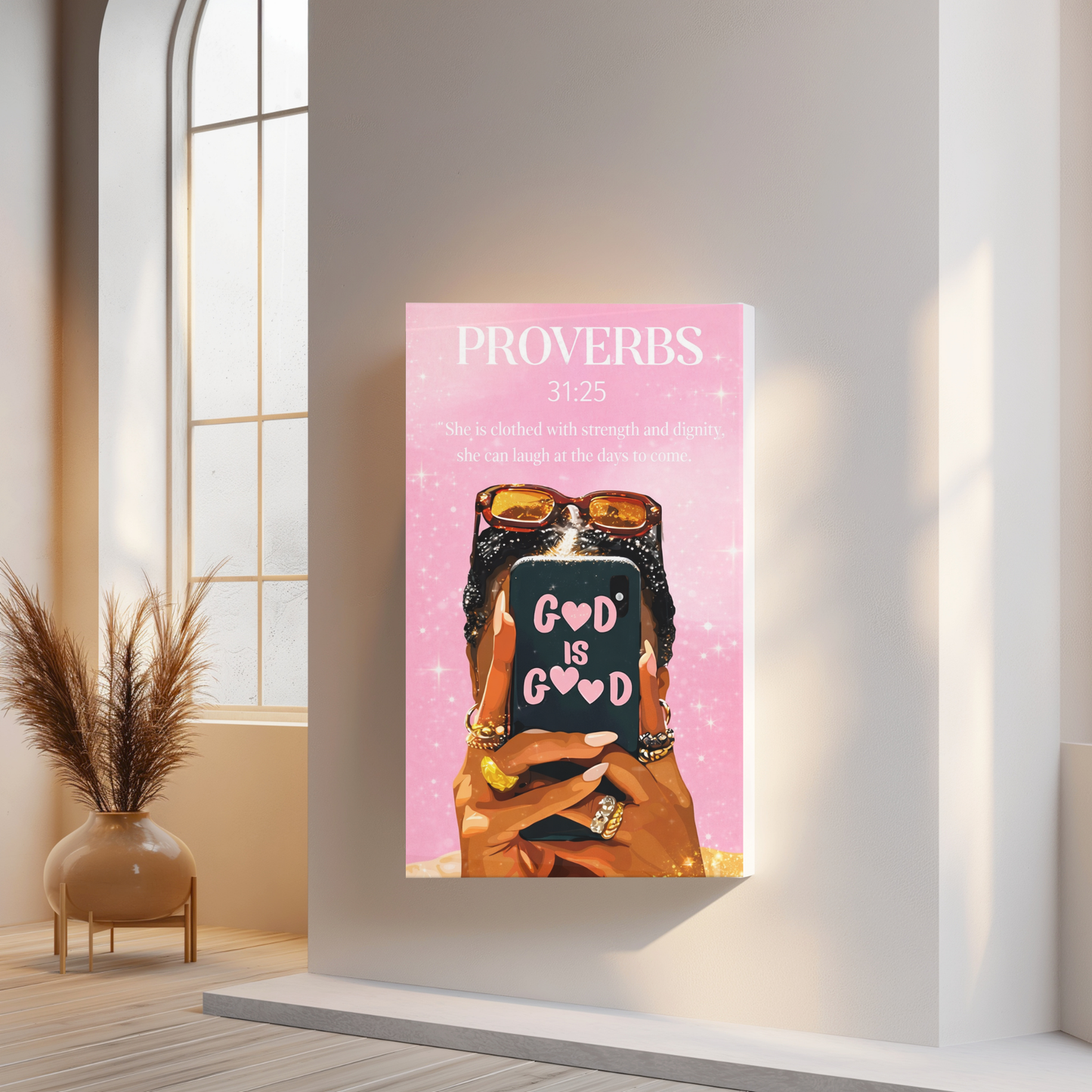 Galentine’s Day D.I.Y. Christian Bedazzle Kit – Proverbs 31:25