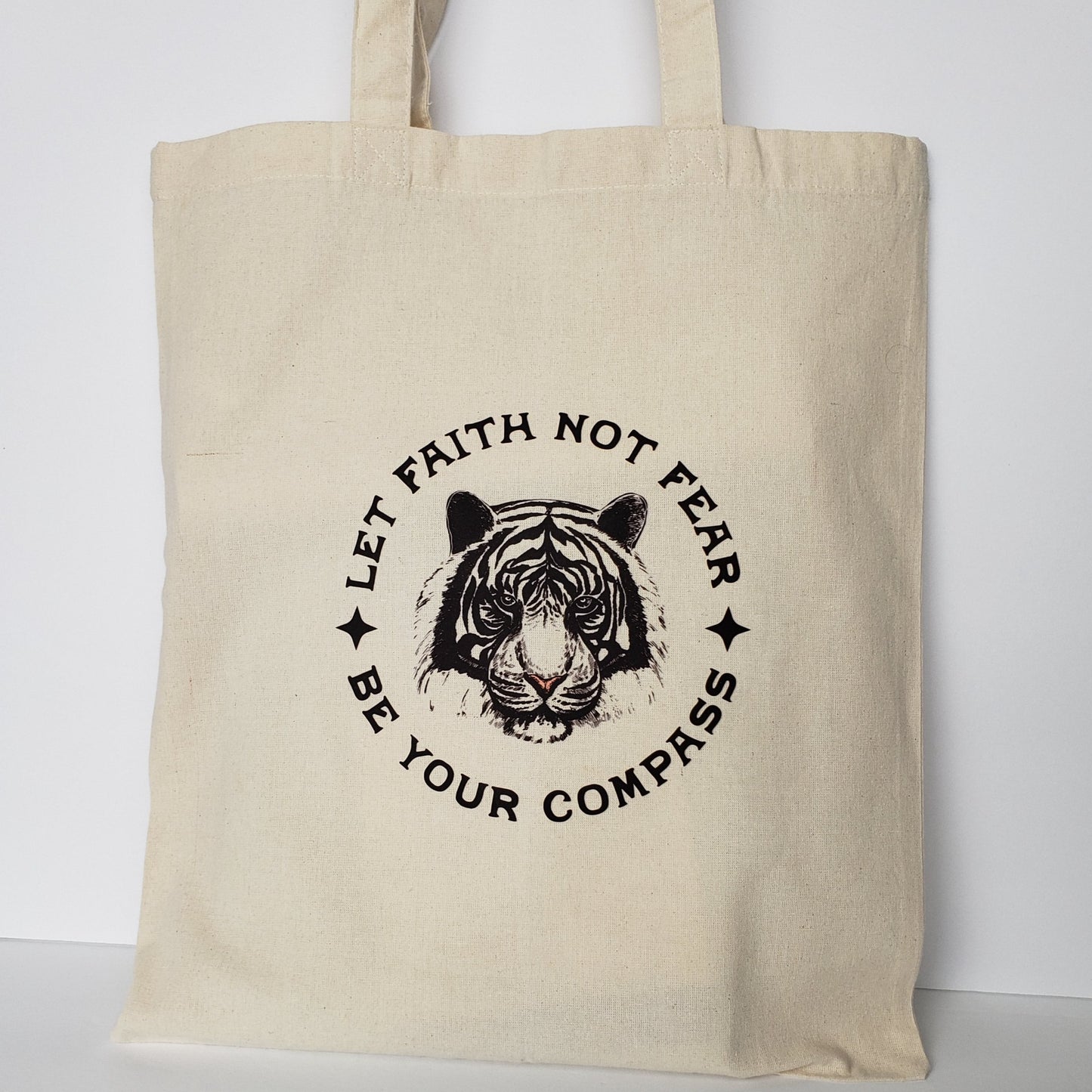 Canvas -Let Faith not Fear Tote