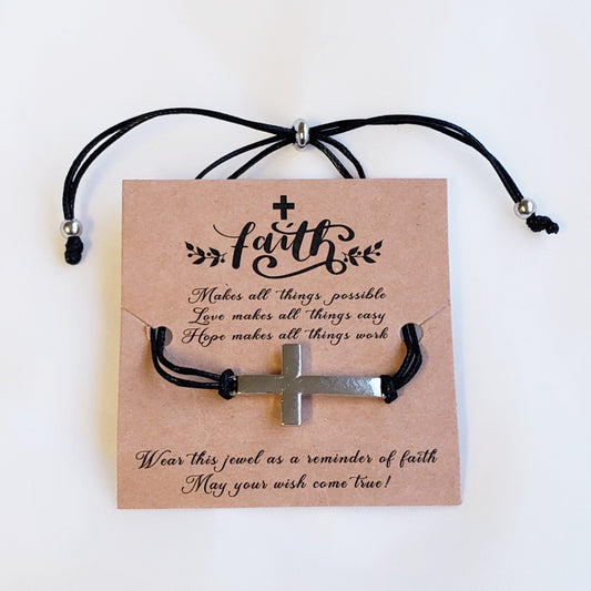 Faith Cross Bracelet