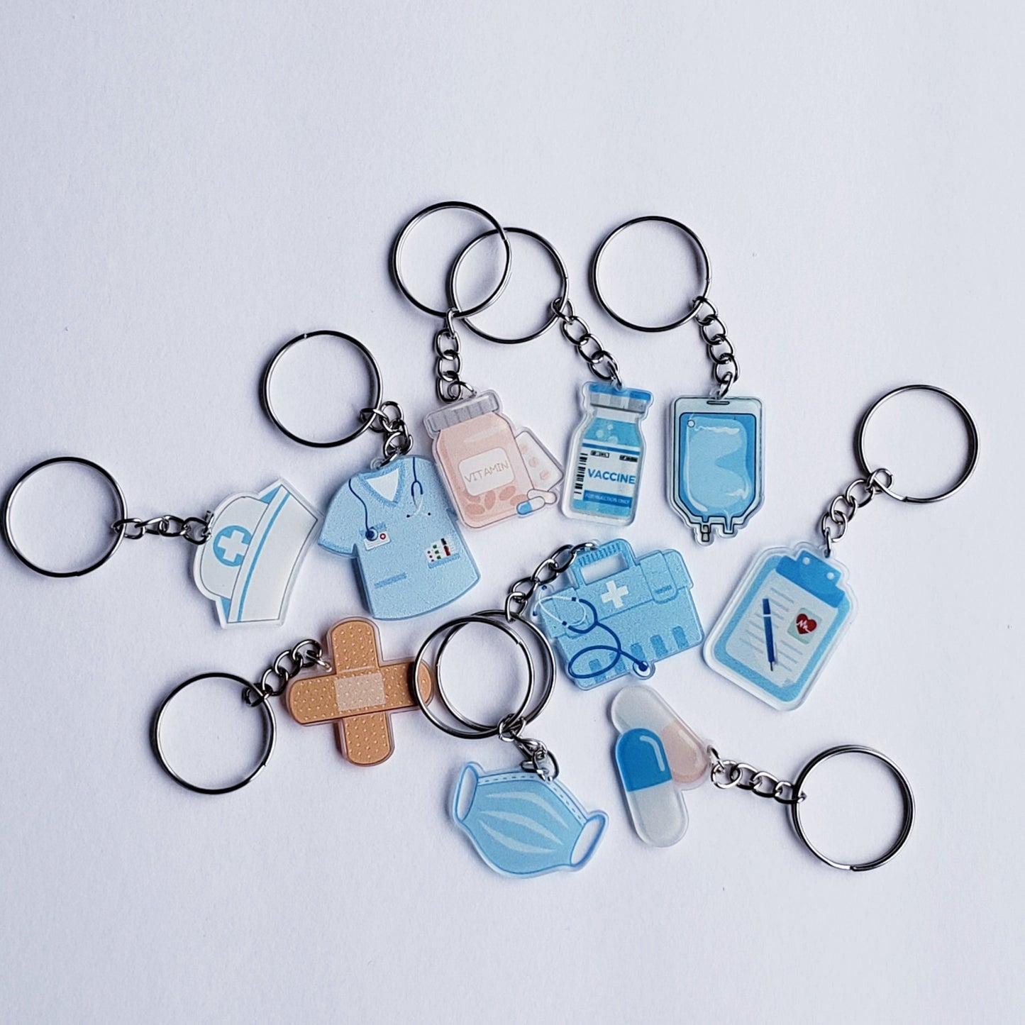 Nurse's Equipment Keychain