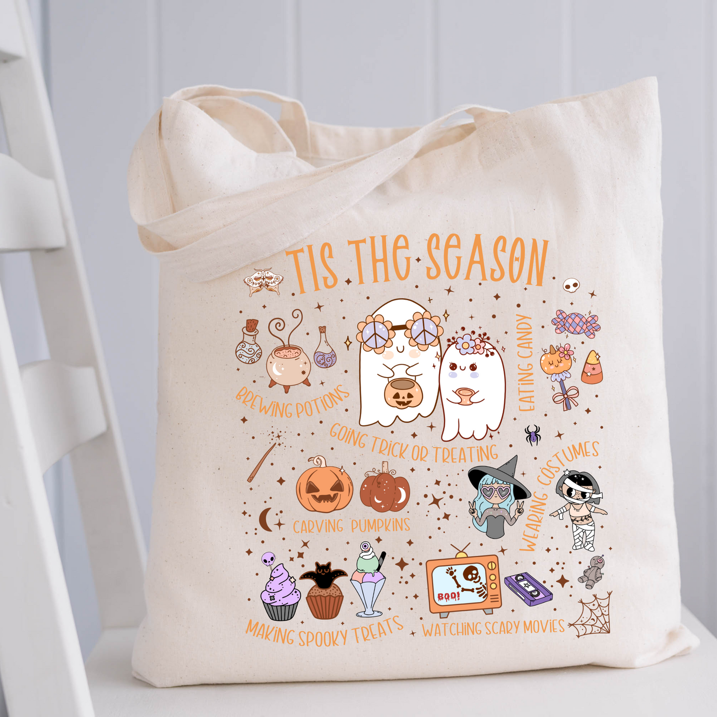 Tis the Season Faith Tote – Scripture & Harvest Inspired