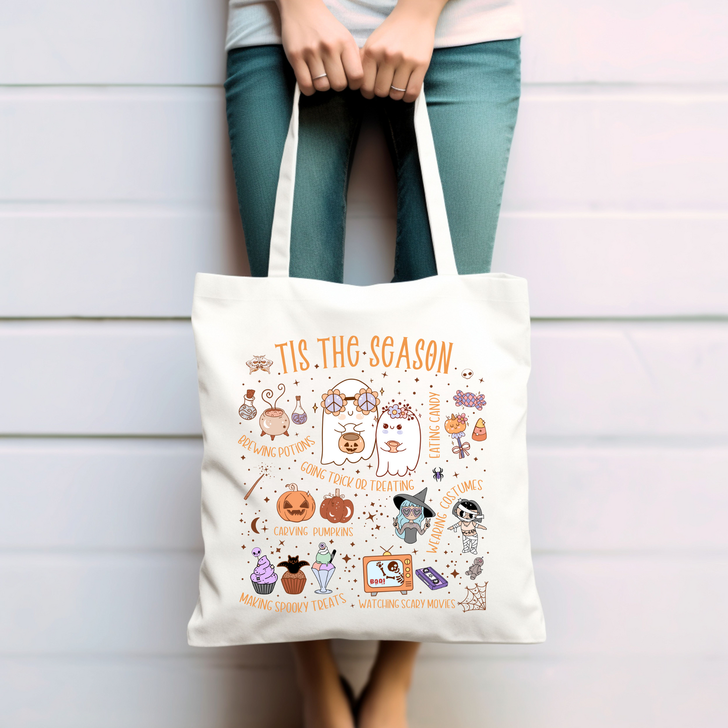 Tis the Season Faith Tote – Scripture & Harvest Inspired