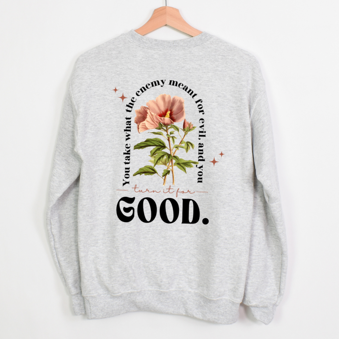 Bible Verse Crewneck Genesis 50:20
