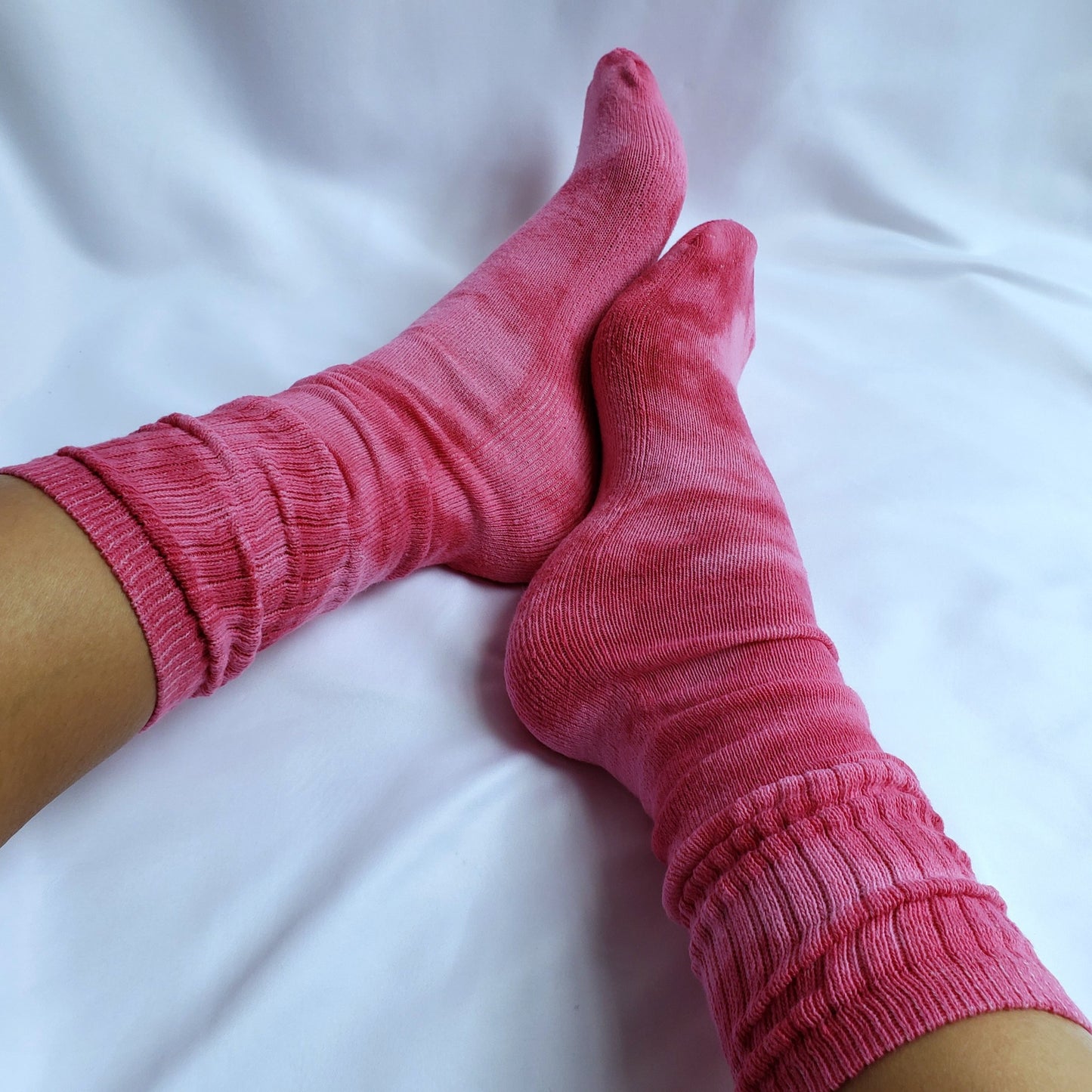 Tie-Dye High Leg Socks
