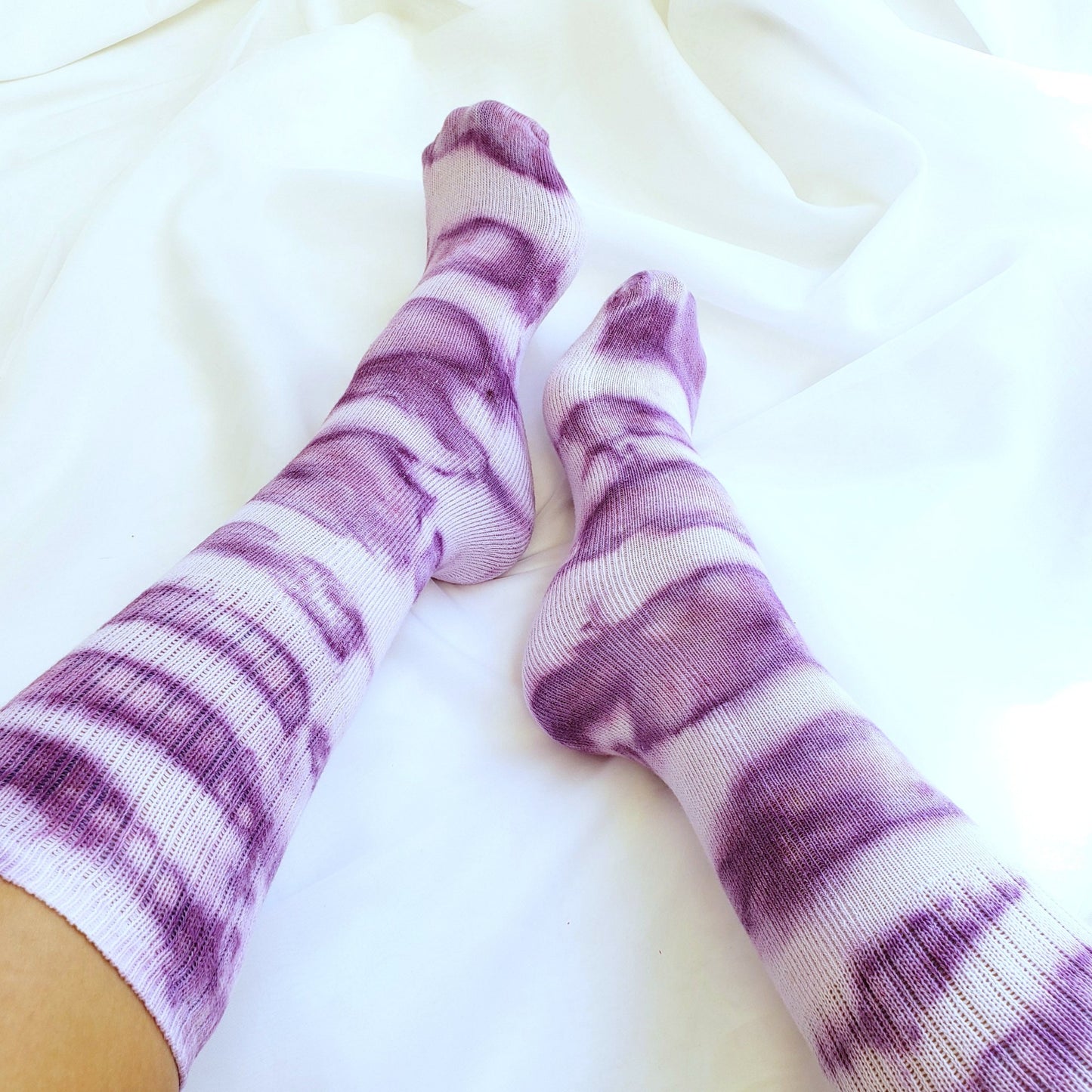Tie-Dye High Leg Socks