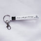 Bible Verse Keychain With Silver Clip (BULK)