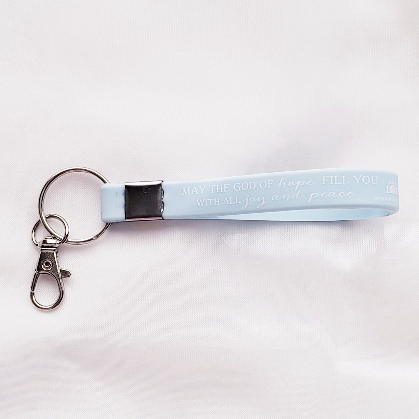 Bible Verse Keychain With Silver Clip (BULK)