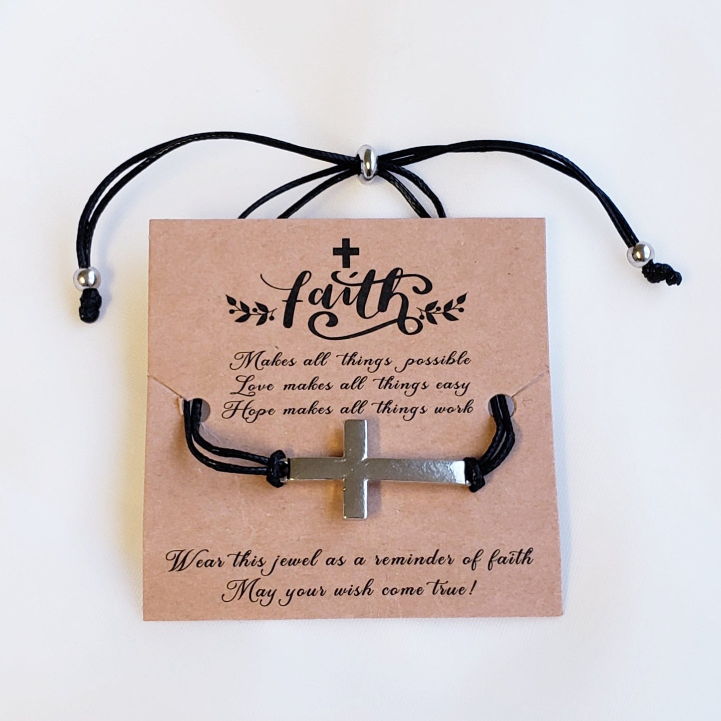 Faith Cross Bracelet