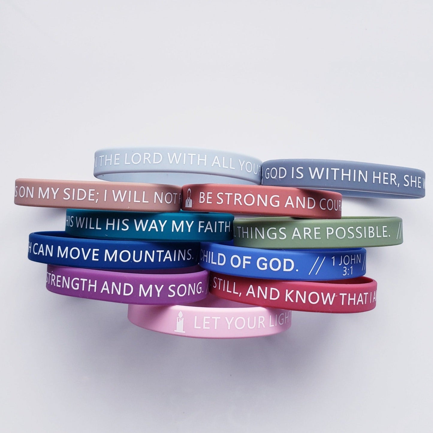 Bible Verse wristband (BULK)