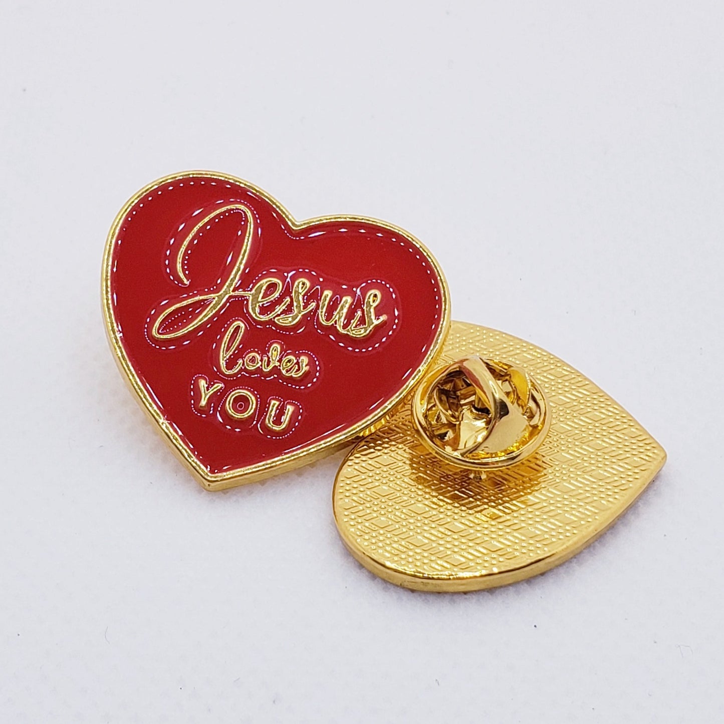 Jesus loves you Enamel Pin