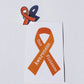 Orange Awareness Ribbon Pin