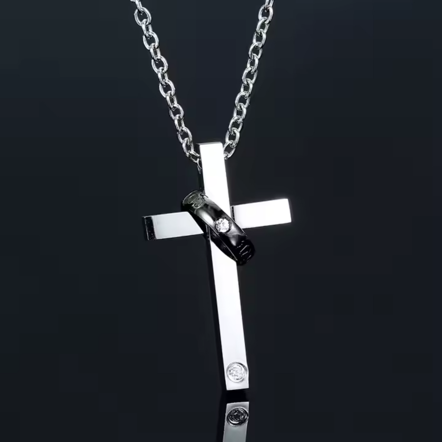 Embrace of Love Cross Necklace