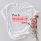 Made to Worship Retro Graphic Tee