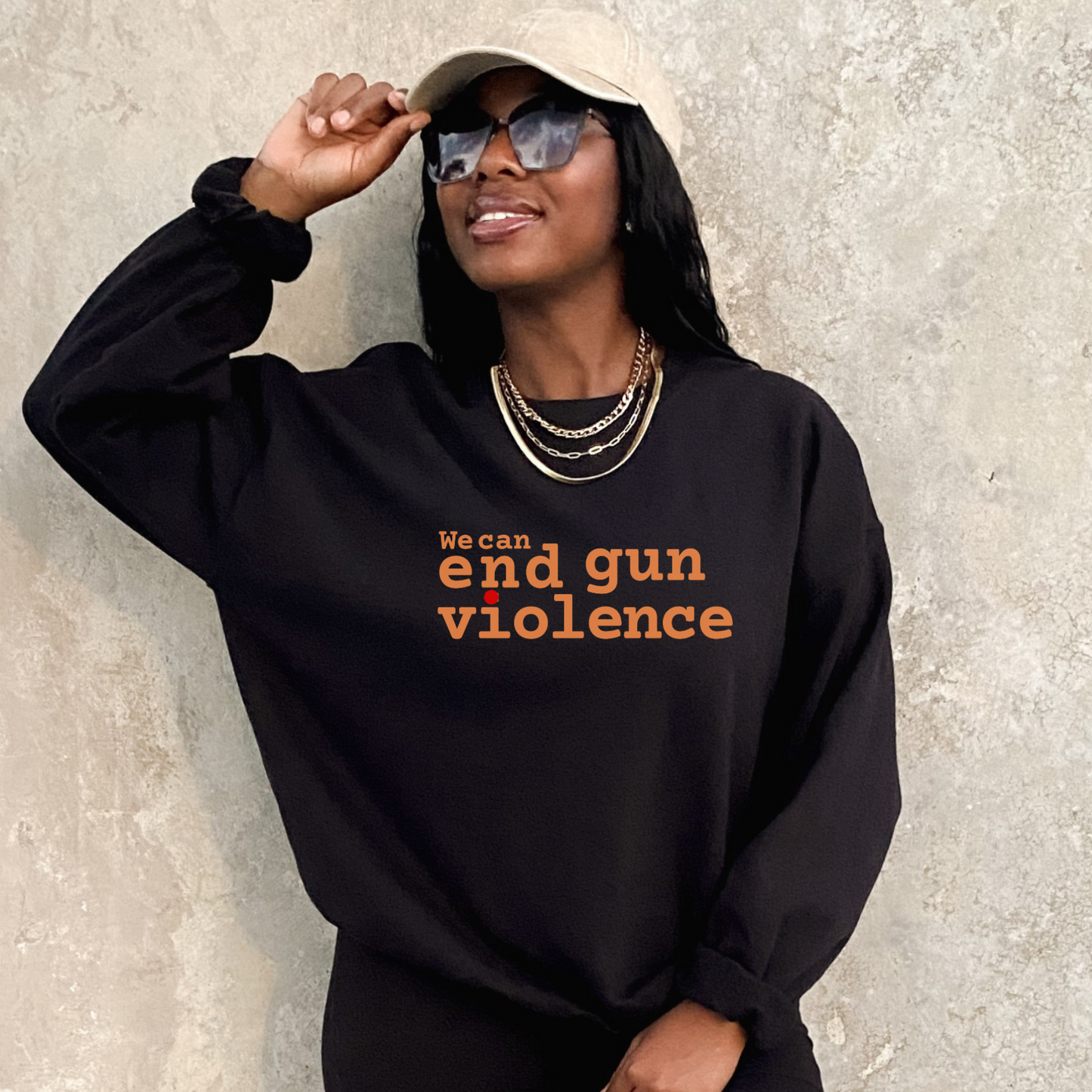 End Gun Violence Statement Crewneck