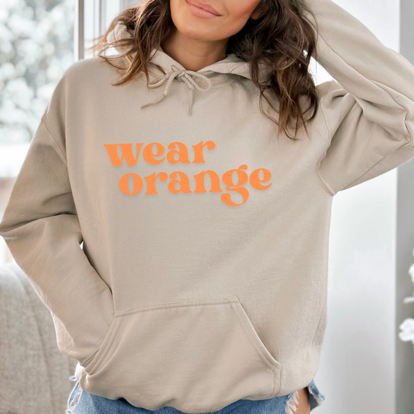 Wear Orange Hoodie
