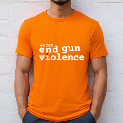 End gun violence orange t-shirt