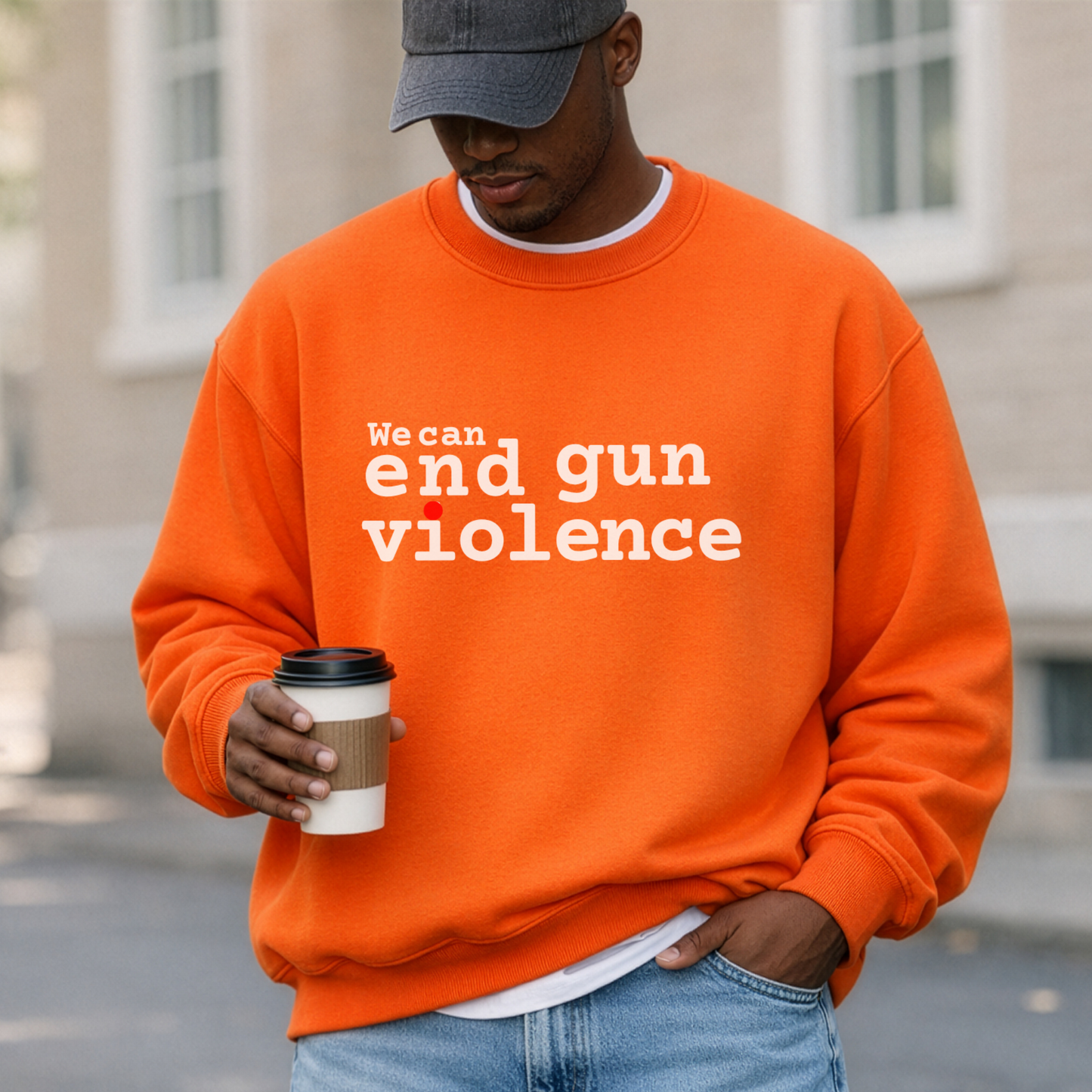 End Gun Violence Statement Crewneck