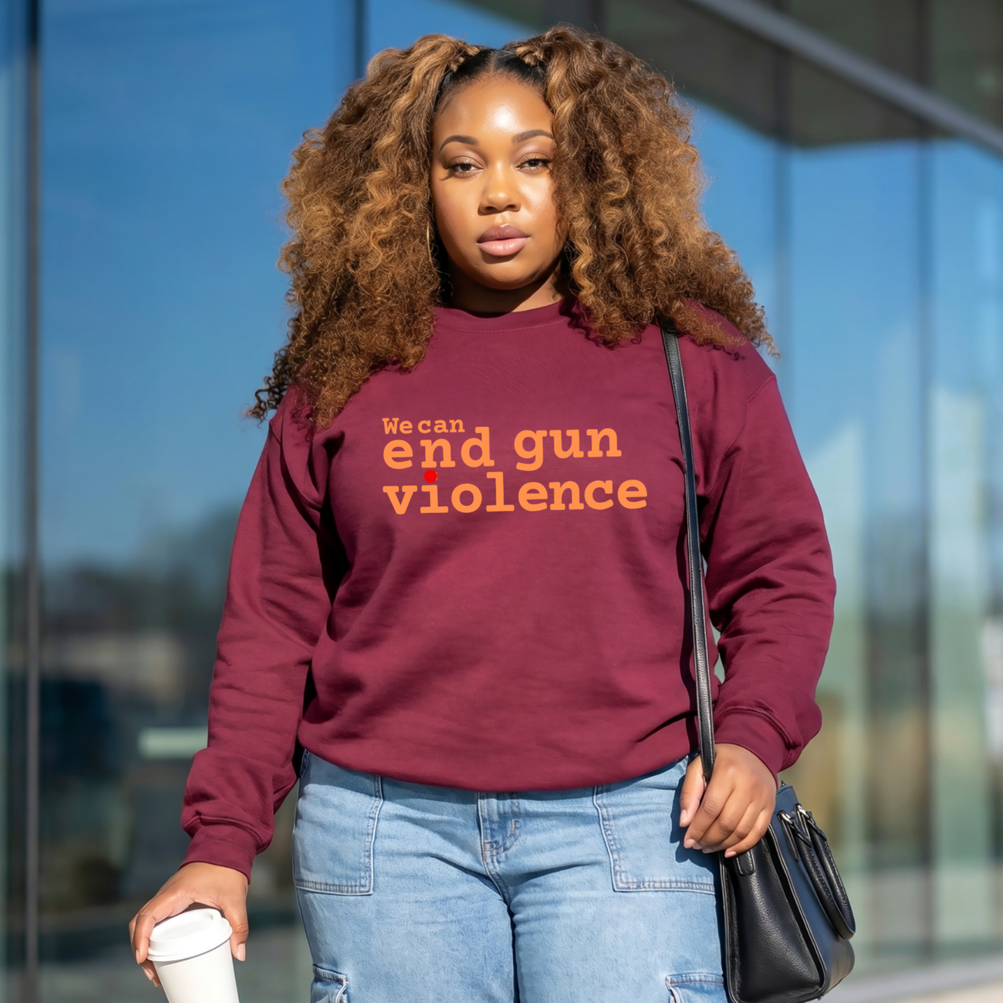 End Gun Violence Statement Crewneck
