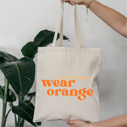 Wear Orange Awareness Tote
