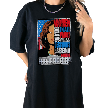 Women Belong 2024Election T-shirt