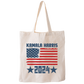 Kamala Harris 2024 Canvas Tote Bag