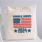 Kamala Harris 2024 Canvas Tote Bag