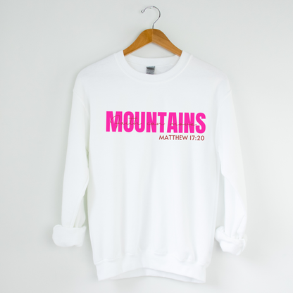 Faith Moves Mountains Sweater