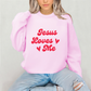 Heavenly Love Pink Sweater