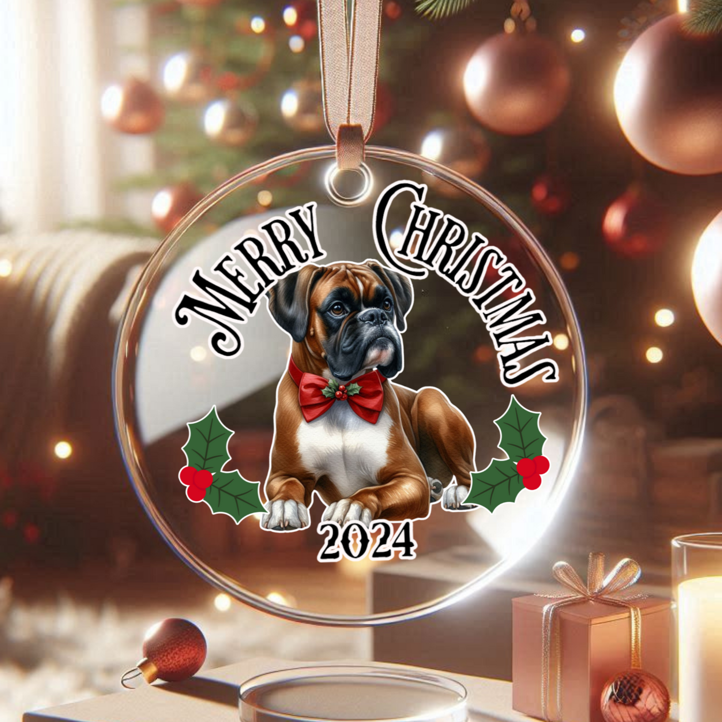 Custom Pet Christmas Ornament