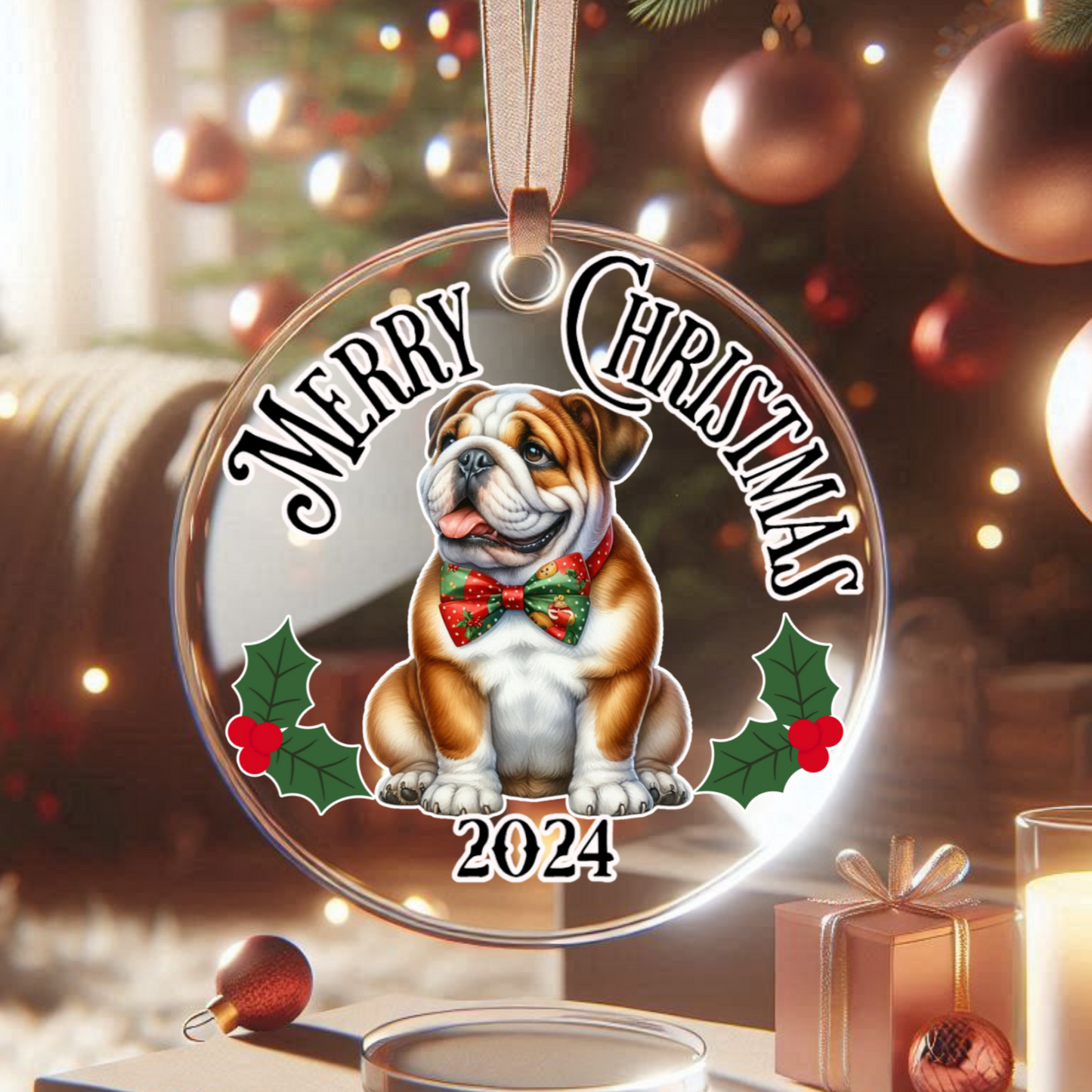 Custom Pet Christmas Ornament