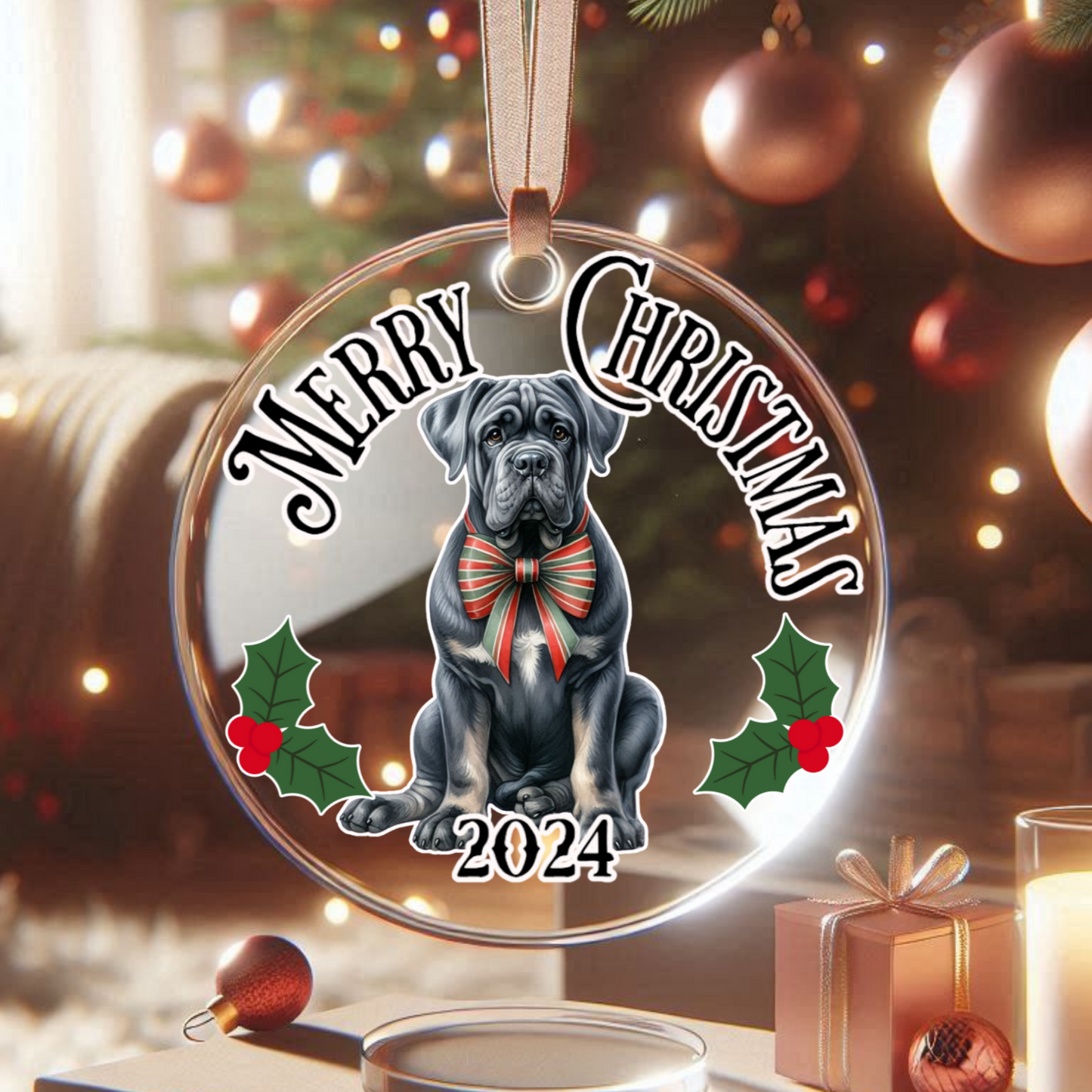 Custom Pet Christmas Ornament