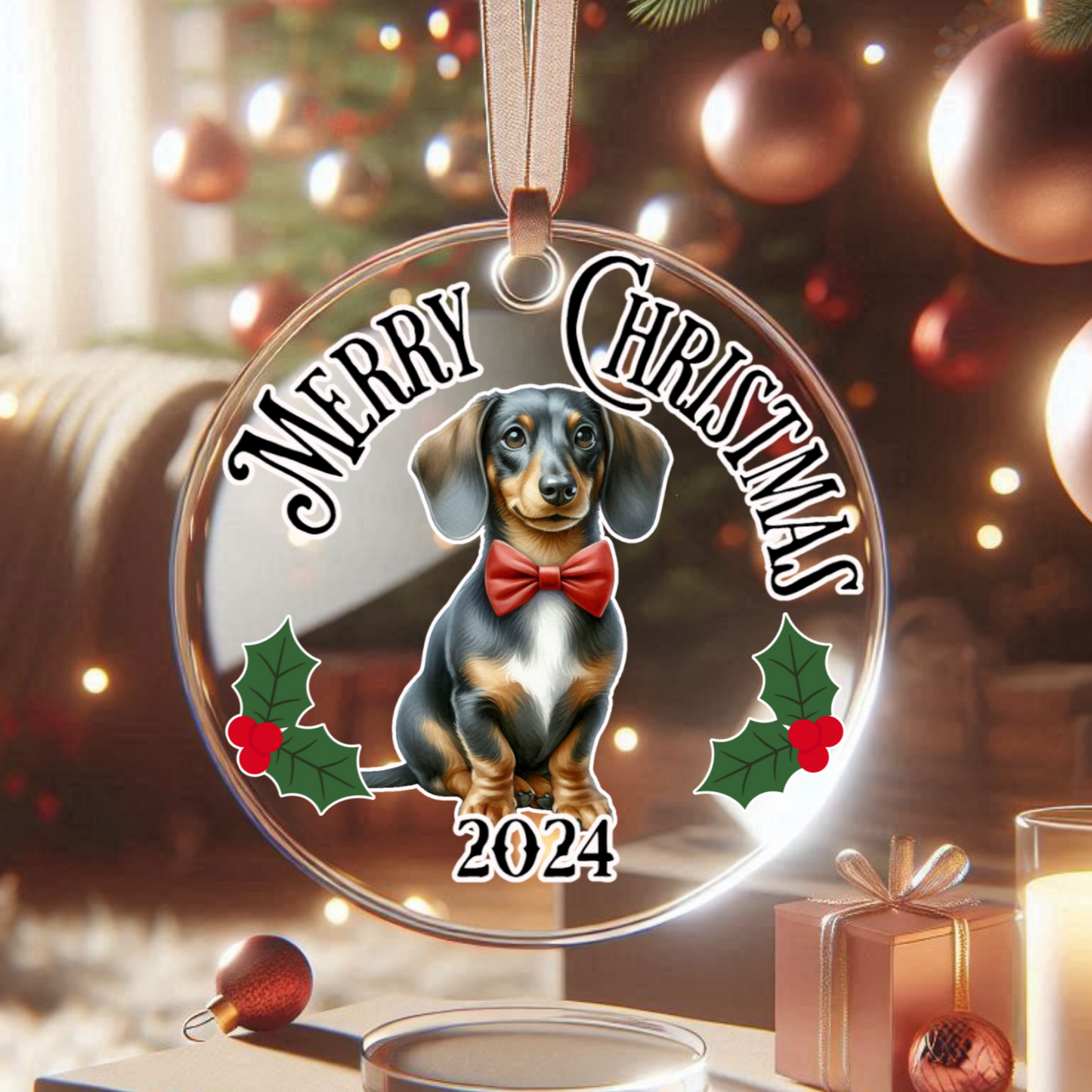 Custom Pet Christmas Ornament