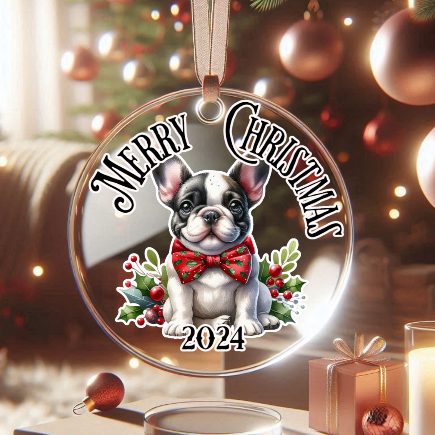 Custom Pet Christmas Ornament