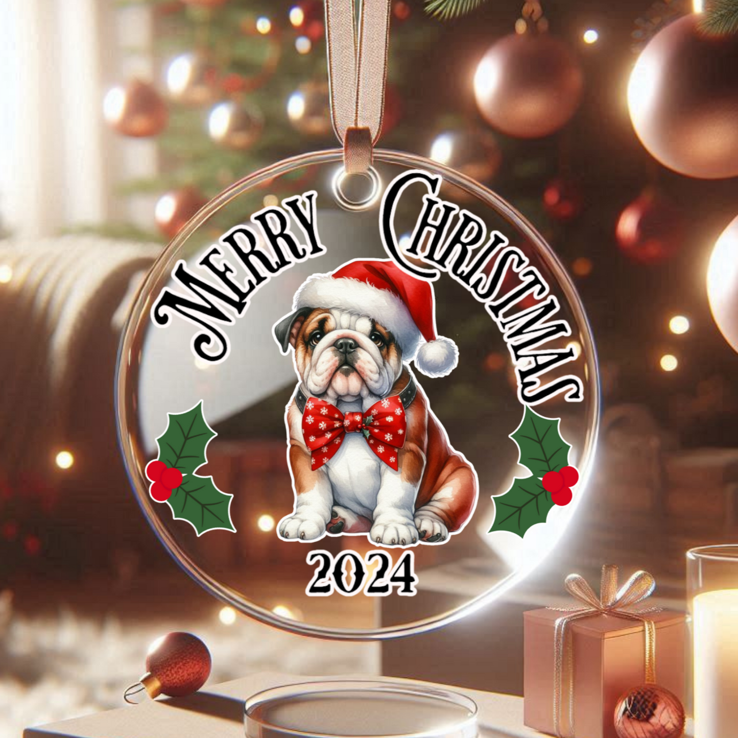 Custom Pet Christmas Ornament