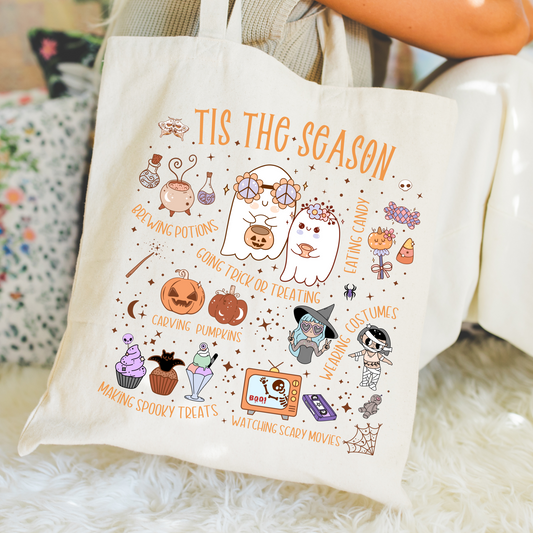 Tis the Season Faith Tote – Scripture & Harvest Inspired