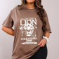 Roaring Faith Christian Worship T-Shirt